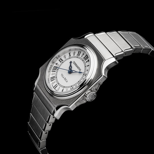 Vila Rica 30mm - Ref. TNVR 02.1 - Bracelete em aço inox - Entregas em Outubro