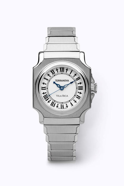 Vila Rica 30mm - Ref. TNVR 02.1 - Bracelete em aço inox - Entregas em Outubro