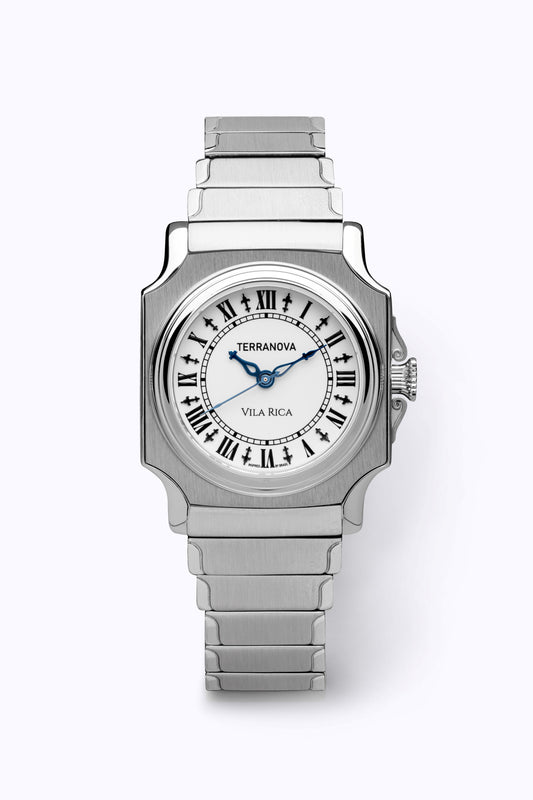 Vila Rica 30mm - Ref. TNVR 02.1 - Bracelete em aço inox - Entregas em Outubro